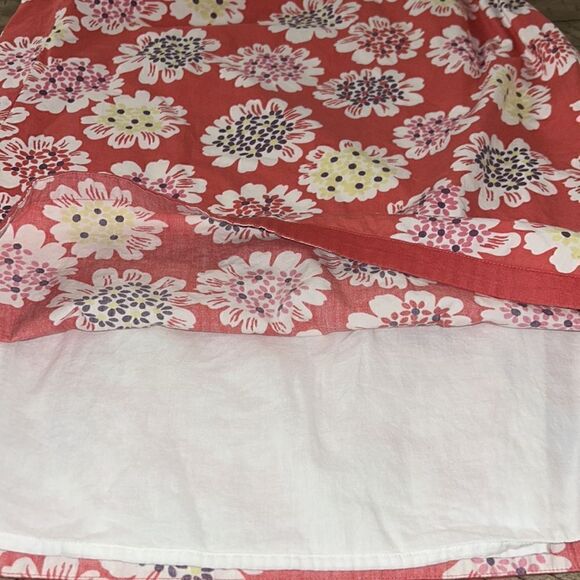 Beautiful 😻 Boden Flower 🌺 🌸 print 💯 % Cotton Skirt 🛍️ 🏝️ ✈️ - Picture 8 of 17